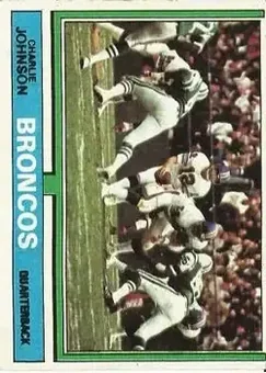 1974 Topps #116 - Charlie Johnson - Denver Broncos