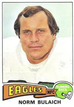 1975 Topps #108 - Norm Bulaich - Philadelphia Eagles