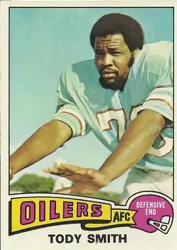 1975 Topps #112 - Tody Smith - Houston Oilers
