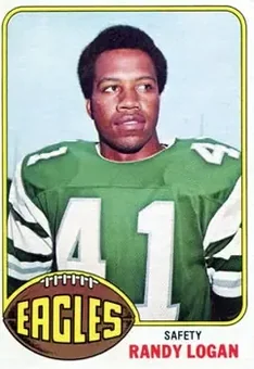 1976 Topps #101 - Randy Logan - Philadelphia Eagles