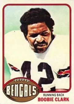 1976 Topps #109 - Boobie Clark - Cincinnati Bengals