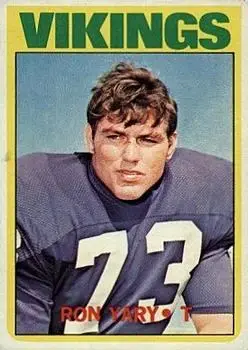 1972 Topps #104 - Ron Yary - Minnesota Vikings