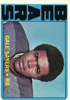 1972 Topps #110 - Gale Sayers - Chicago Bears