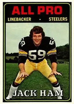 1974 Topps #137 - Jack Ham - Pittsburgh Steelers