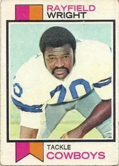 1973 Topps #110 - Rayfield Wright - Dallas Cowboys