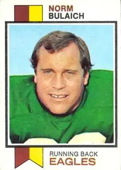 1973 Topps #111 - Norm Bulaich - Philadelphia Eagles