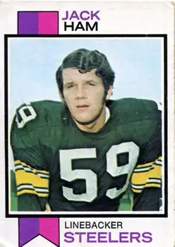 1973 Topps #115 - Jack Ham - Pittsburgh Steelers