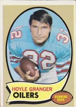 1970 Topps #155 - Hoyle Granger - Houston Oilers