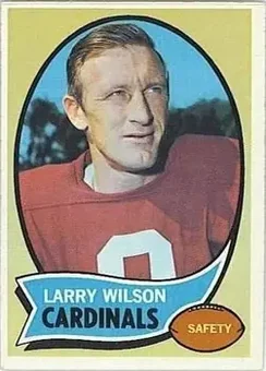 1970 Topps #160 - Larry Wilson - St. Louis Cardinals 1970 Topps #160 - Larry Wilson - St. Louis Cardinals