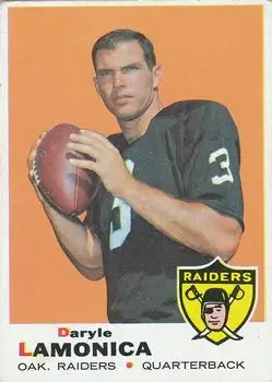 1969 Topps #263 - Daryle Lamonica - Oakland Raiders - Front