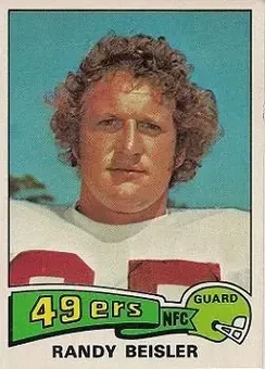 1975 Topps #138 - Randy Beisler - San Francisco 49ers