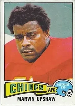 1975 Topps #147 - Marvin Upshaw - Kansas City Chiefs