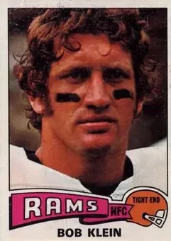 1975 Topps #148 - Bob Klein - Los Angeles Rams