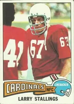 1975 Topps #154 - Larry Stallings - St. Louis Cardinals
