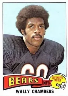 1975 Topps #155 - Wally Chambers - Chicago Bears