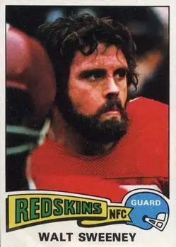 1975 Topps #159 - Walt Sweeney - Washington Redskins