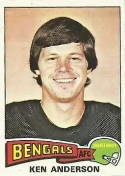 1975 Topps #160 - Ken Anderson - Cincinnati Bengals