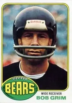 1976 Topps #124 - Bob Grim - Chicago Bears