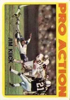 1972 Topps #121 - Jim Kiick - Miami Dolphins