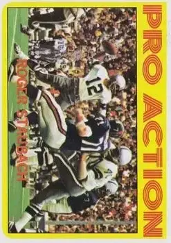 1972 Topps #122 - Roger Staubach - Dallas Cowboys
