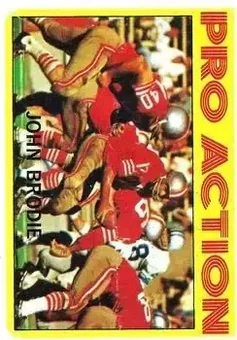 1972 Topps #124 - John Brodie - San Francisco 49ers