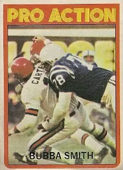 1972 Topps #127 - Bubba Smith - Baltimore Colts