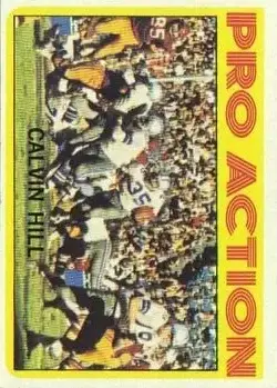 1972 Topps #129 - Calvin Hill - Dallas Cowboys