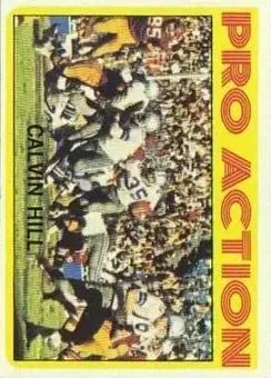 1972 Topps #129 - Calvin Hill - Dallas Cowboys 1972 Topps #129 - Calvin Hill - Dallas Cowboys