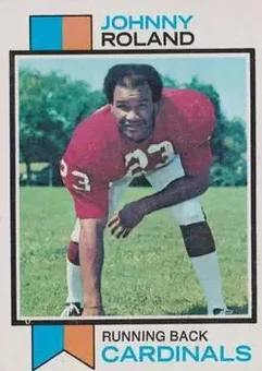 1973 Topps #123 - Johnny Roland - St. Louis Cardinals
