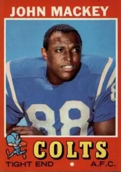 1971 Topps #175 - John Mackey - Baltimore Colts