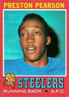 1971 Topps #177 - Preston Pearson - Pittsburgh Steelers