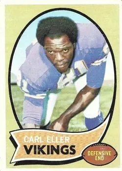 1970 Topps #175 - Carl Eller - Minnesota Vikings