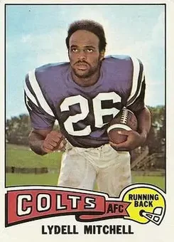 1975 Topps #170 - Lydell Mitchell - Baltimore Colts