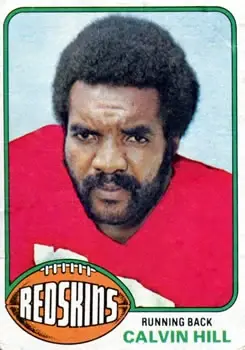1976 Topps #131 - Calvin Hill - Washington Redskins