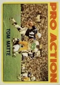 1972 Topps #131 - Tom Matte - Baltimore Colts