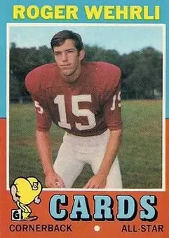 1971 Topps #188 - Roger Wehrli - St. Louis Cardinals