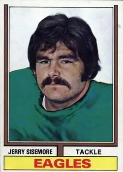 1974 Topps #164 - Jerry Sisemore - Philadelphia Eagles