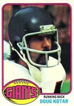 1976 Topps #144 - Doug Kotar - New York Giants