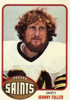 1976 Topps #149 - Johnny Fuller - New Orleans Saints - Front