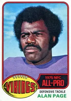 1976 Topps #150 - Alan Page - Minnesota Vikings