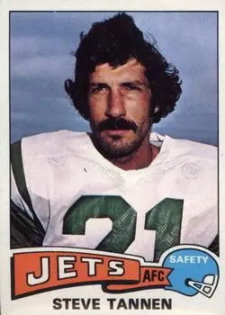 1975 Topps #177 - Steve Tannen - New York Jets - Front 1975 Topps #177 - Steve Tannen - New York Jets - Front