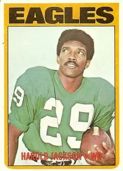 1972 Topps #146 - Harold Jackson - Philadelphia Eagles
