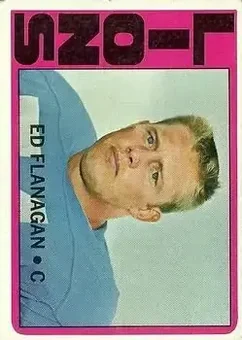 1972 Topps #149 - Ed Flanagan - Detroit Lions