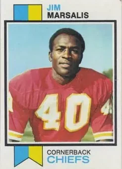 1973 Topps #141 - Jim Marsalis - Kansas City Chiefs