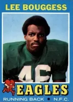 1971 Topps #194 - Lee Bouggess - Philadelphia Eagles