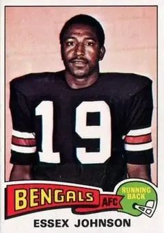 1975 Topps #188 - Essex Johnson - Cincinnati Bengals
