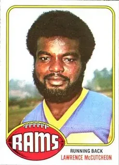 1976 Topps #155 - Lawrence McCutcheon - Los Angeles Rams