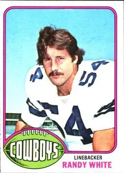 1976 Topps #158 - Randy White - Dallas Cowboys