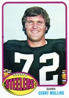 1976 Topps #159 - Gerry Mullins - Pittsburgh Steelers