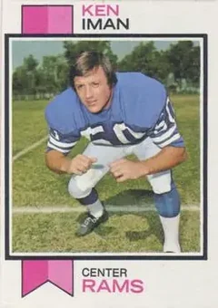 1973 Topps #152 - Ken Iman - Los Angeles Rams